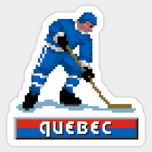 Quebec Hockey Sticker